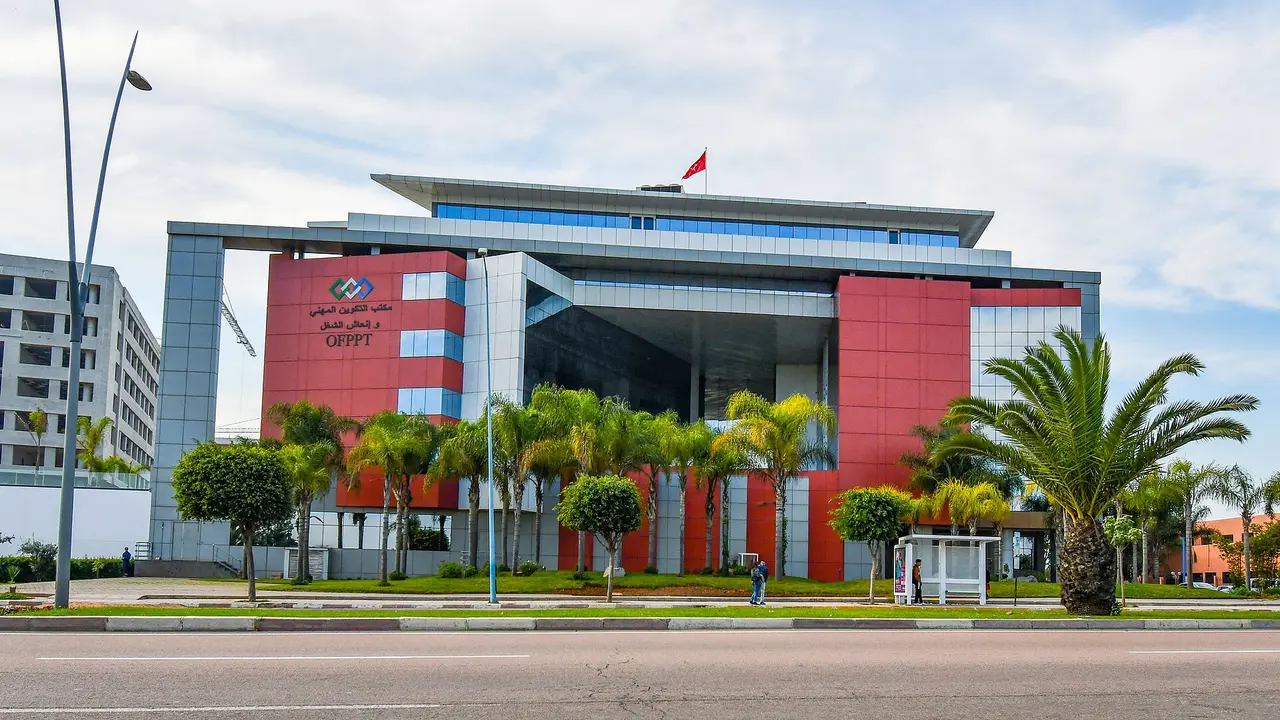 Siège de l'Office de la formation professionnelle et de la promotion du travail (OFPPT) à Casablanca