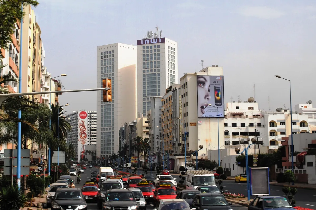 Les tours du Twin Center, boulevard Mohamed Zerktouni à Casablanca